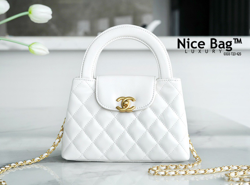 Chanel Kelly Bag White 