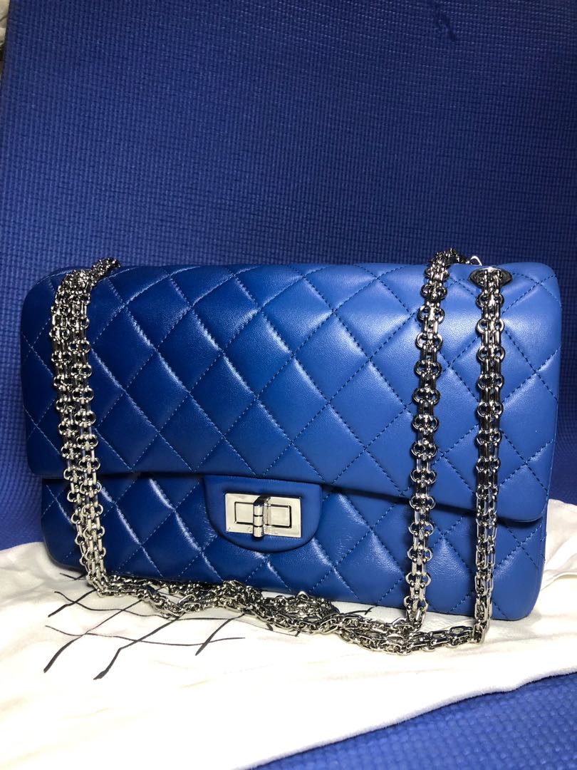Chanel 2.55 Flap Bag blue