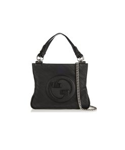 Túi Gucci Blondie Black Small Leather Tote 751518 1AAOW 1000 chất lượng like authentic chuẩn 99% so với chính hãng, sử dụng chất liệu da bê, full box và phụ kiện, hỗ trợ trả góp bằng thẻ tín dụng