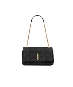 Túi YSL Jamie Medium Bag Lambskin Black Màu Đen 515821COP671000 chất lượng like authentic cam kết chất lượng tốt nhất, chuẩn 99% so với chính hãng, sử dụng chất liệu da cừu, full box và phụ kiện, hỗ trợ trả góp bằng thẻ tín dụng