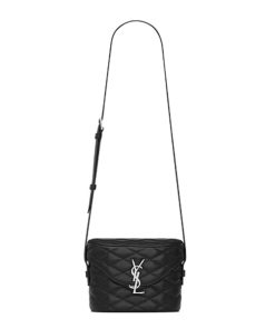 Túi YSL June Box Bag In Quilted Lambskin Black Silver Màu Đen Khóa Bạc chất lượng like authentic, cam kết chất lượng tốt nhất, chuẩn 99% so với chính hãng, sử dụng chất liệu da cừu, full box và phụ kiện, hỗ trợ trả góp bằng thẻ tín dụng, miễn phí ship toàn quốc