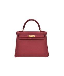 Túi Hermes Kelly 25 Rouge Grenat Togo Gold Hardware chất lượng like authentic, cam kết chất lượng tốt nhất, sử dụng chất liệu da togo nhập ý, được may thủ công 100%, full box và phụ kiện, hỗ trợ trả góp bằng thẻ tín dụng