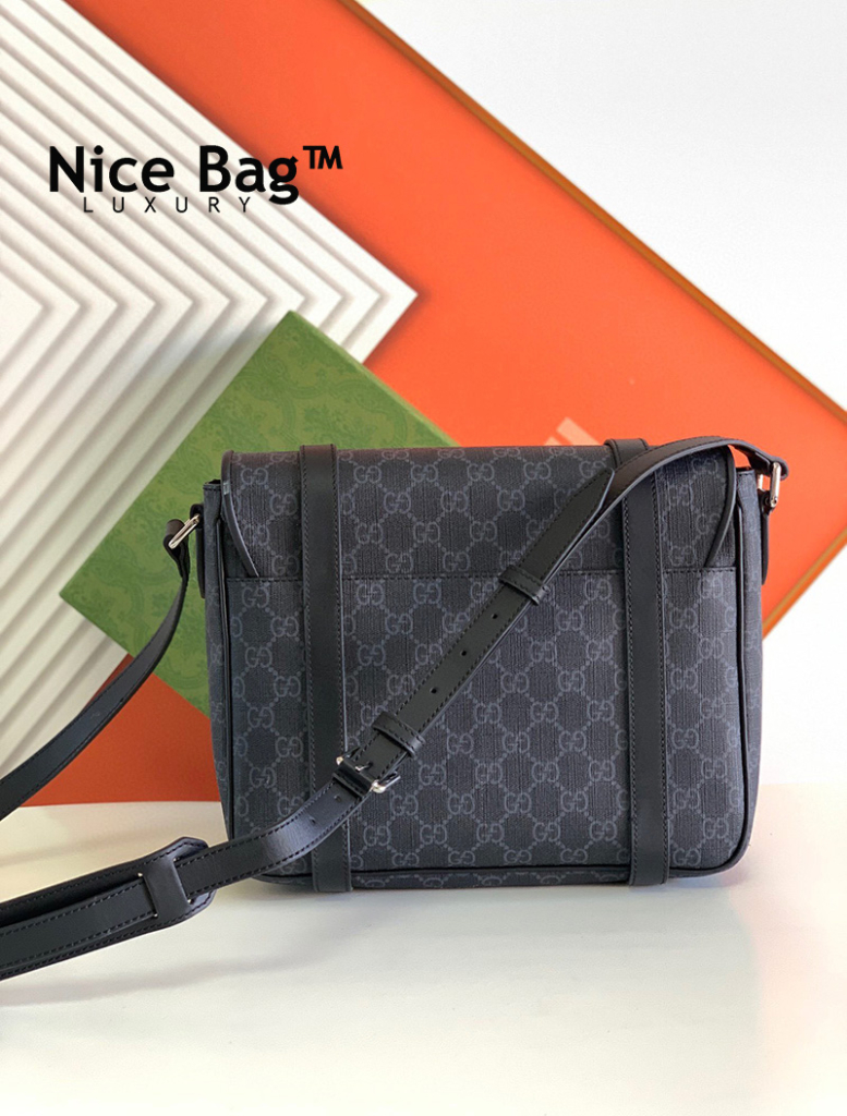 Túi Gucci Nam Messenger Bag In GG Supreme 658542 KGDHN 1000 chất lượng like authentic, cam kết chất lượng tốt nhất, dùng không ai biết, sử dụng chất liệu vải canvas kết hợp da bò, full box và phụ kiện, hỗ trợ trả góp bằng thẻ tín dụng