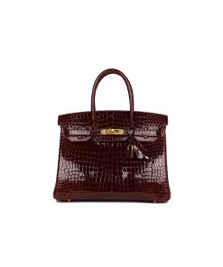 Túi Hermes Birkin 30 Bordeaux Shiny Porosus Crocodile Gold Hardware chất lượng like authentic, cam kết chất lượng tốt nhất dùng không ai biết, sử dụng chất liệu da cá sấu bắc mỹ tự nhiên, được may thủ công tay 100% bằng chỉ sáp của pháp, full box và phụ kiện, hỗ trợ trả góp bằng thẻ tín dụng