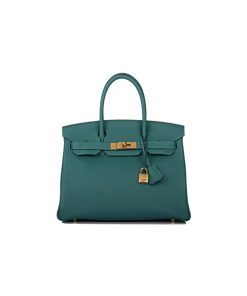 Túi Hermes Birkin 30 Togo Malachite Gold Hardware chất lượng like authentic, cam kết chất lượng tốt nhất, chuẩn 99% so với chính hãng, dùng không ai biết, sử dụng chất liệu da togo nhập ý, được may thủ công 100% sử dụng chỉ pháp, full box và phụ kiện, hỗ trợ trả góp bằng thẻ tín dụng