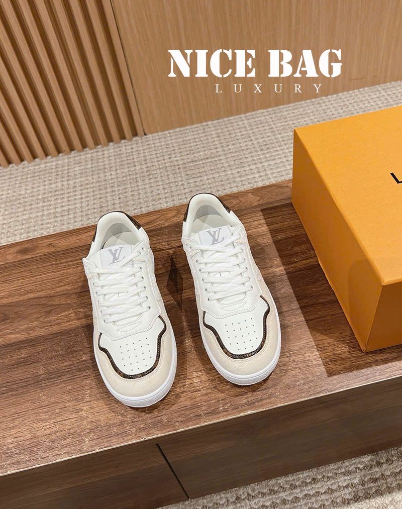 Giày LV Stadium Sneaker Trắng 1 ACUIN chất lượng like authentic, chuẩn 99% so với chính hãng, full box và phụ kiện, hỗ trợ trả góp bằng thẻ tín dụng, miễn phí ship toàn quốc