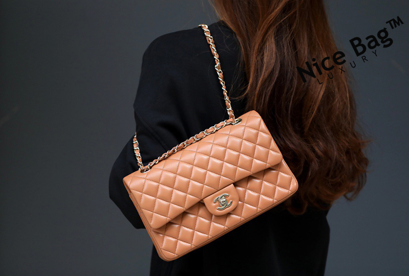 Túi Chanel Classic Rectangular Flap Bag Caramel