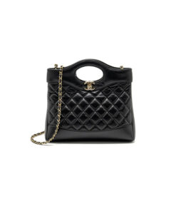 Túi Chanel 31 Mini Shopping Bag Black, chất lượng like authentic, cam kết chất lượng tốt nhất, chuẩn 99% so với chính hãng, sử dụng chất liệu da cừu, full box và phụ kiện, hỗ trợ tar góp bằng thẻ tín dụng