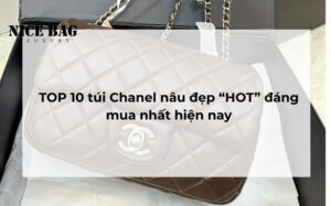 TOP 10 túi Chanel nâu đẹp “HOT” đáng mua nhất hiện nay