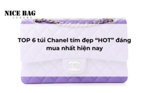 TOP 6 túi Chanel tím đẹp “HOT” đáng mua nhất hiện nay